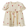 Nature Baby Valentina Dress - Red Flora
