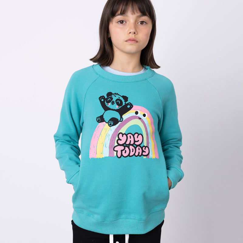Minti Furry Crew Yay Today - Turquoise