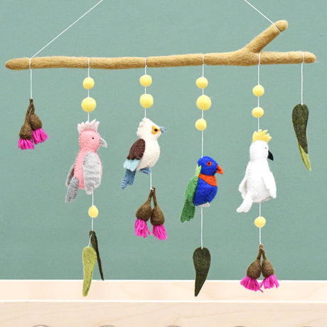 Nursery Mobile Hanging - Australian Birds