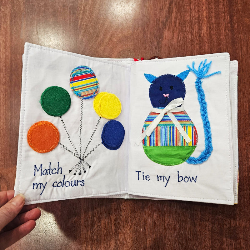 Quiet Book With Patchwork