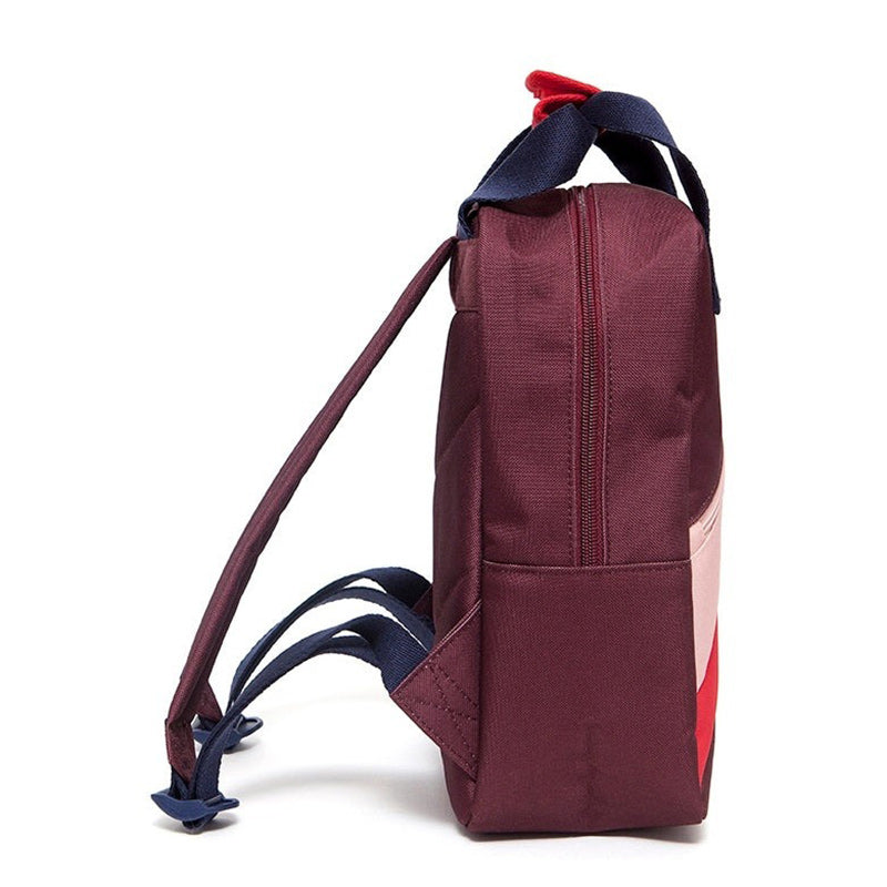 Petit Monkey Block Backpack Small - Zinfandel