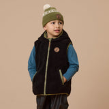 Crywolf Reversible Yeti Vest - Fern/Black