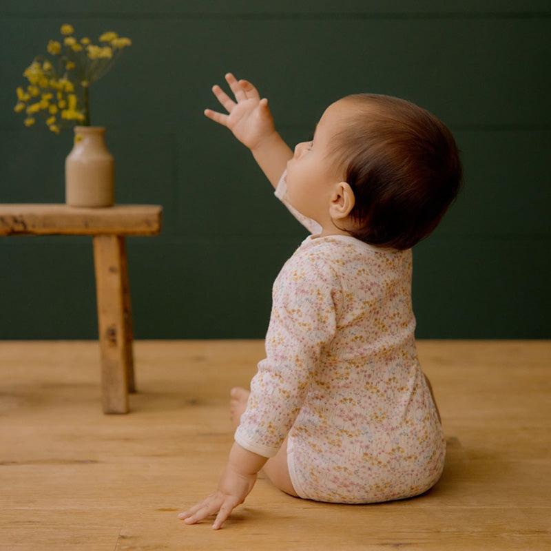 Nature Baby LS Bodysuit - Wildflower Mountain