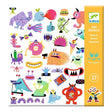 Djeco 160 Stickers - Monsters