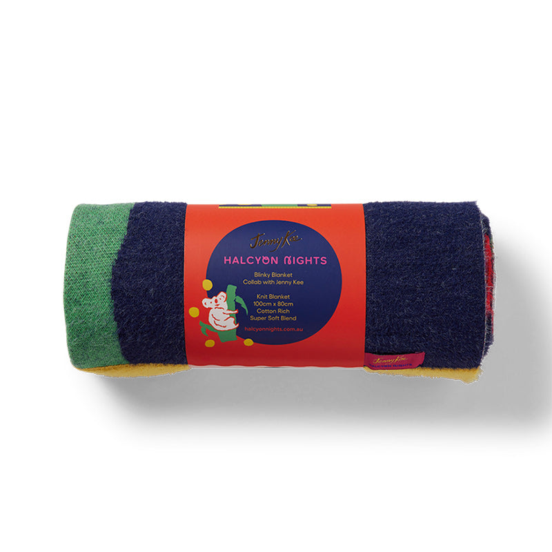 Halcyon Nights Blanket - Blinky Navy