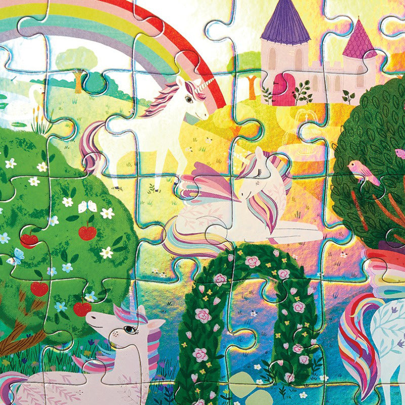 Foil Puzzle 60PC - Sparkling Unicorn