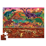 Above & Below Puzzle 48PC - Dinosaur World