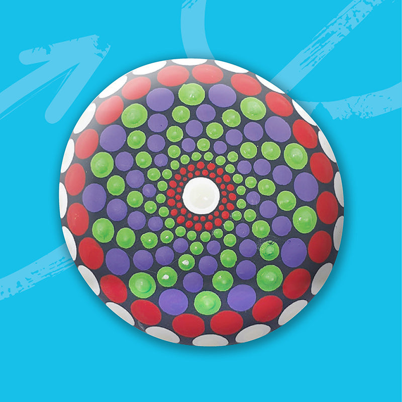 Zap! Glow In The Dark Rock Painting