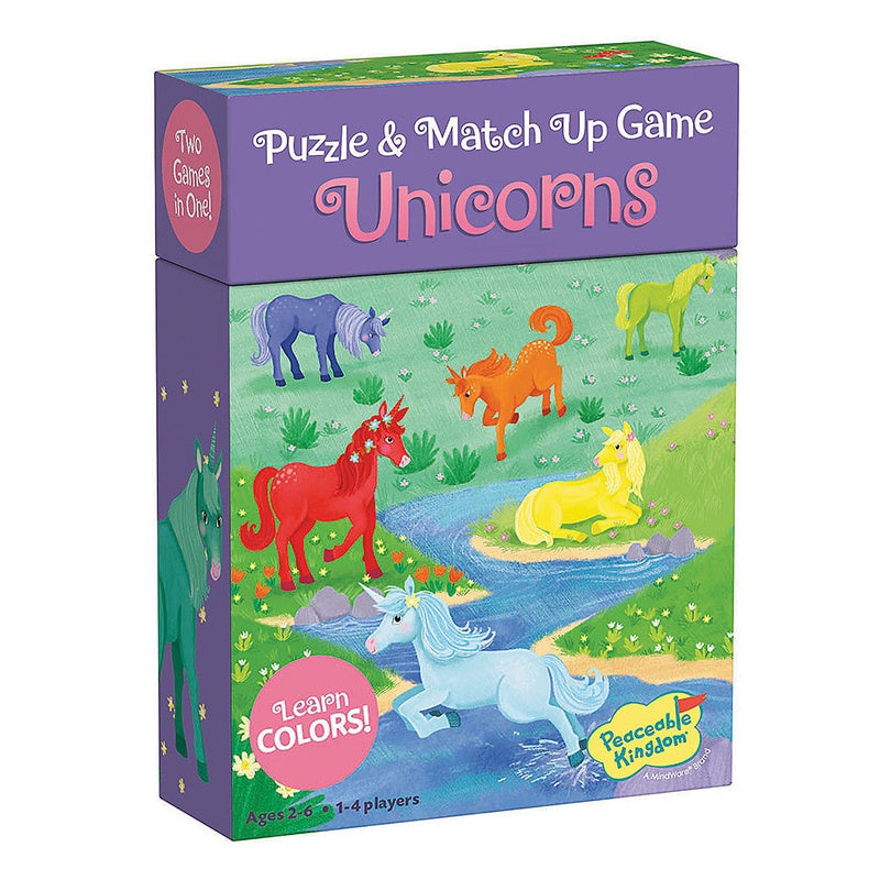 Match Up Game - Unicorns