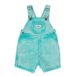 Goldie & Ace Burton Vintage Wash Denim Overalls - Turquoise