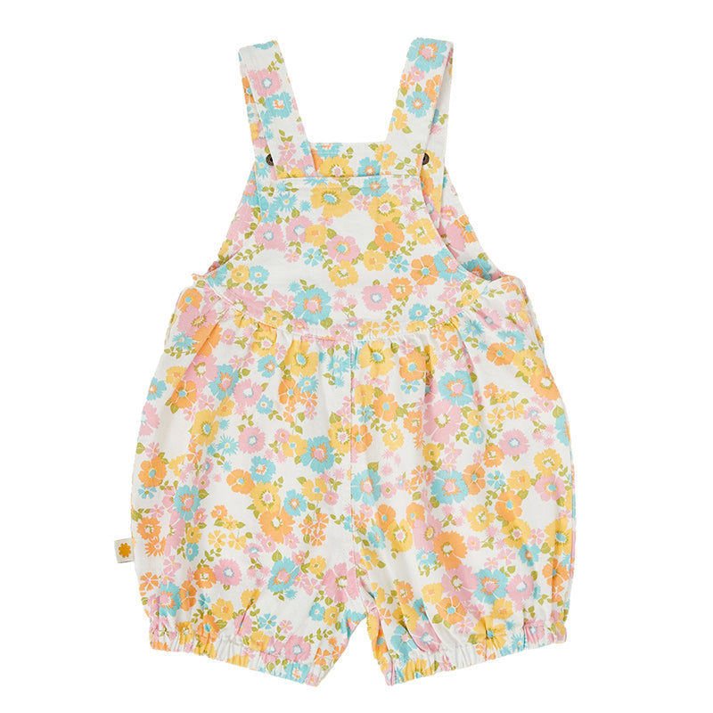 Goldie & Ace Bessie Bubble Shortalls - Flower Child