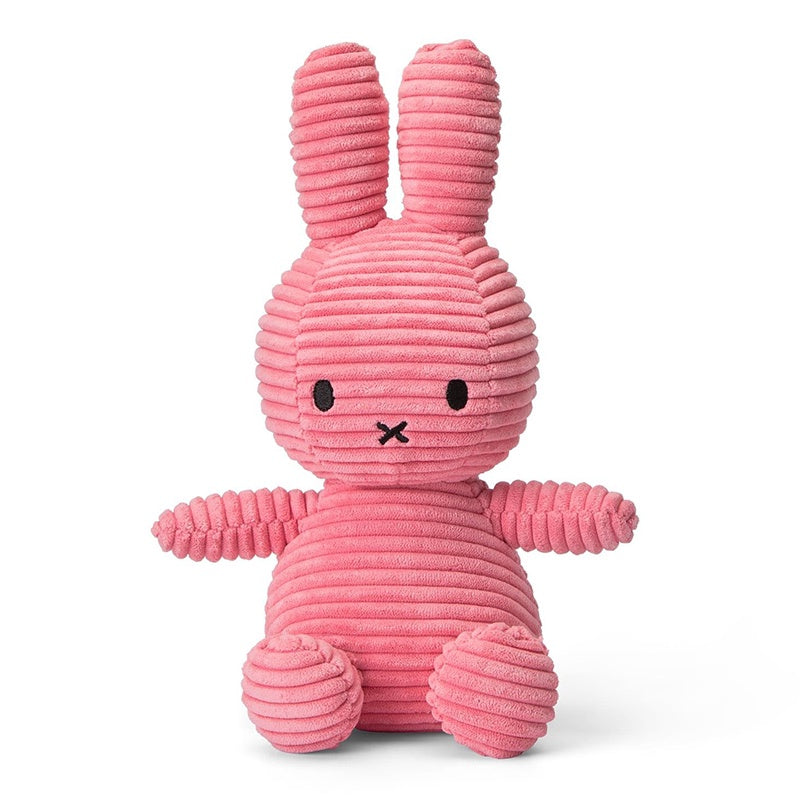 Miffy Eco Corduroy - Bubblegum Pink 23cm