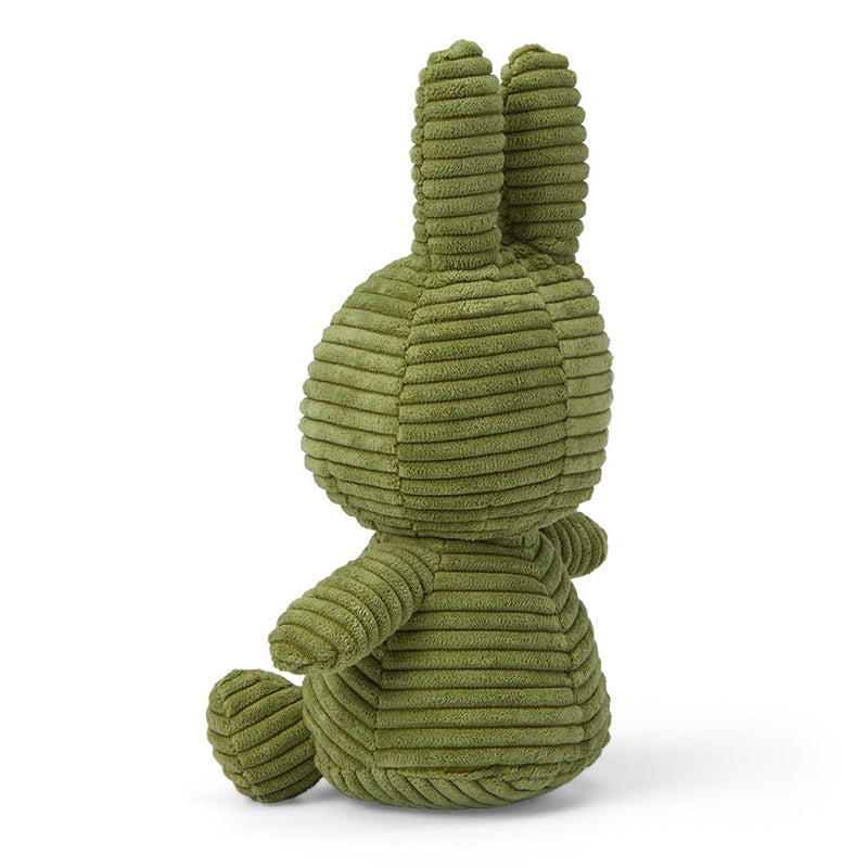 Miffy Sitting Corduroy - Olive Green 23cm