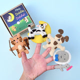 Hey Diddle Diddle Finger Puppets Set