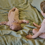 Nature Baby Dreamlands Suit - Red Pinstripe