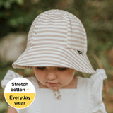 Bedhead Toddler Bucket Hat - Natural Stripe