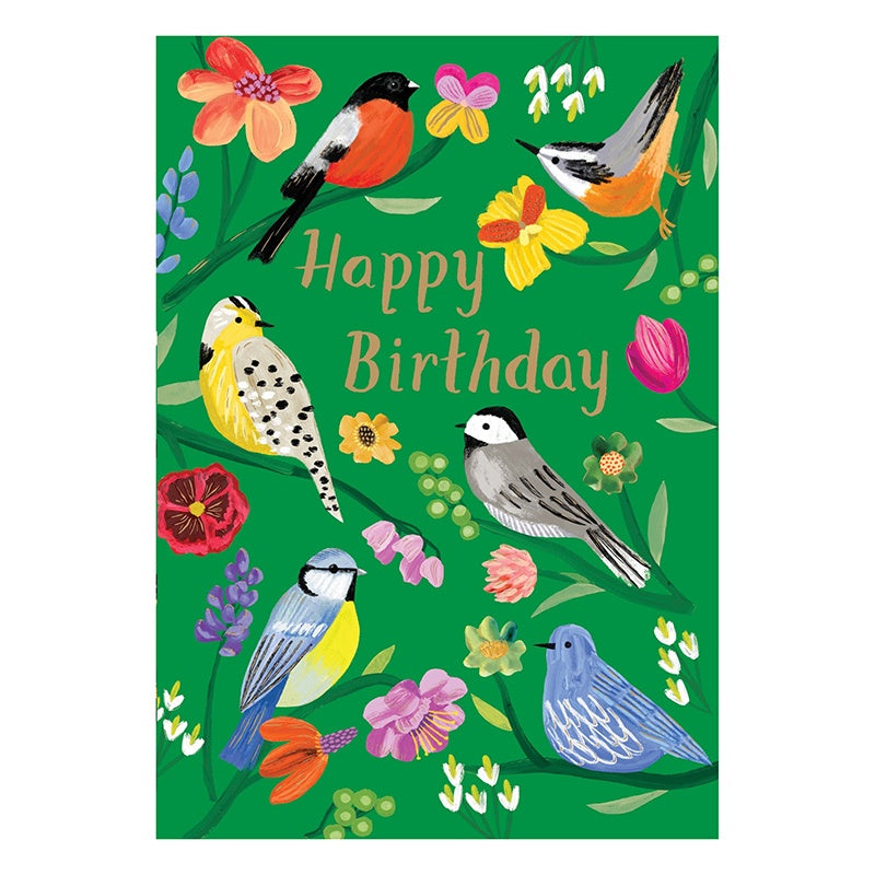 Birdhaven Birthday Card