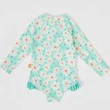 Goldie & Ace LS Swimsuit - Daisy Delight