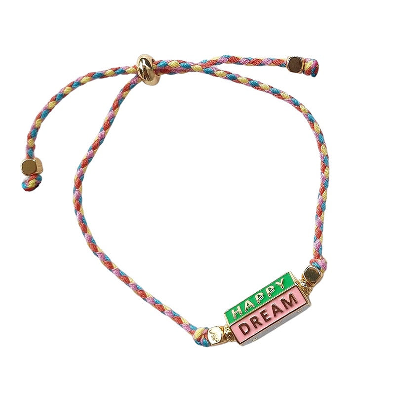 Happy Cord Bracelet
