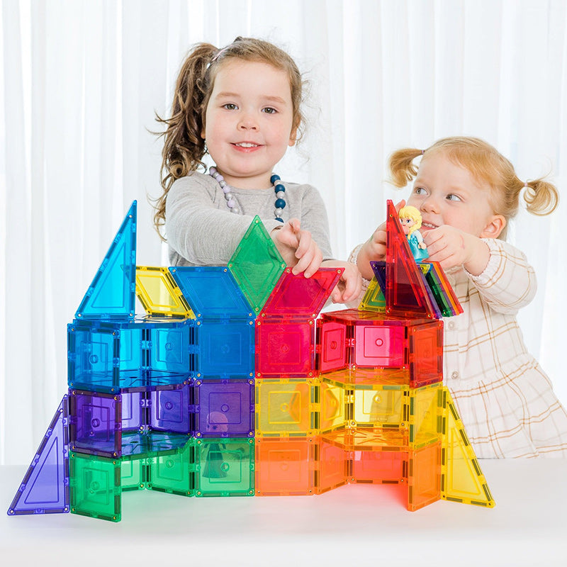 Learn & Grow Magnetic Tiles - Geometry Pack 36PC