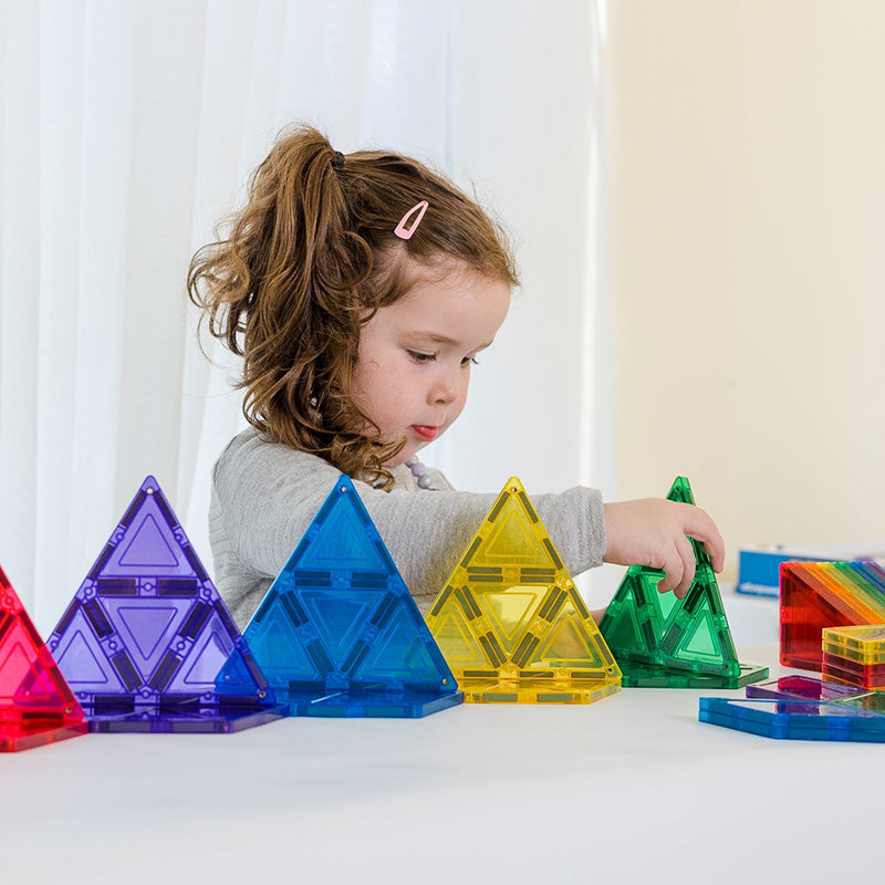 Learn & Grow Magnetic Tiles - Geometry Pack 36PC