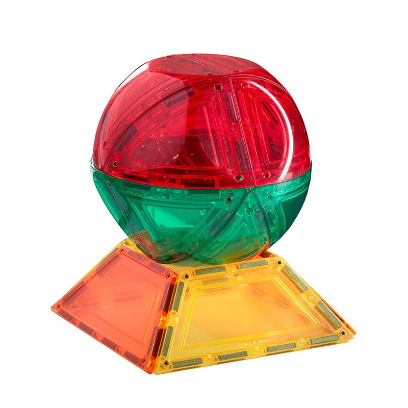 Learn & Grow Magnetic Tiles - Dome Pack 18PC