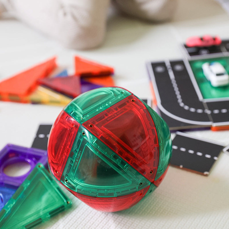 Learn & Grow Magnetic Tiles - Dome Pack 18PC