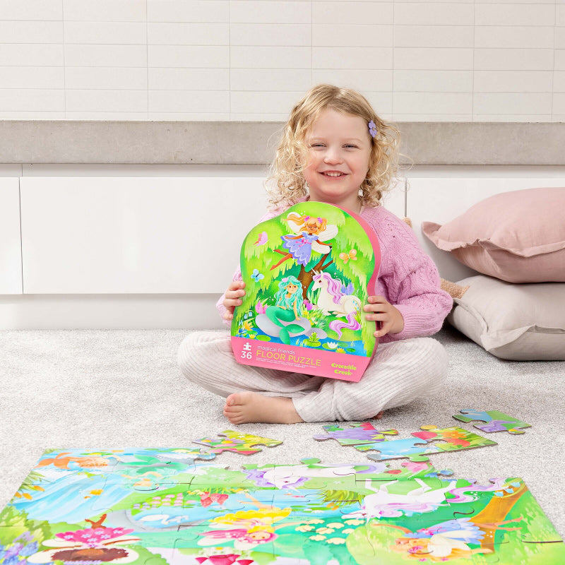Classic Floor Puzzle 36PC - Magical Friends