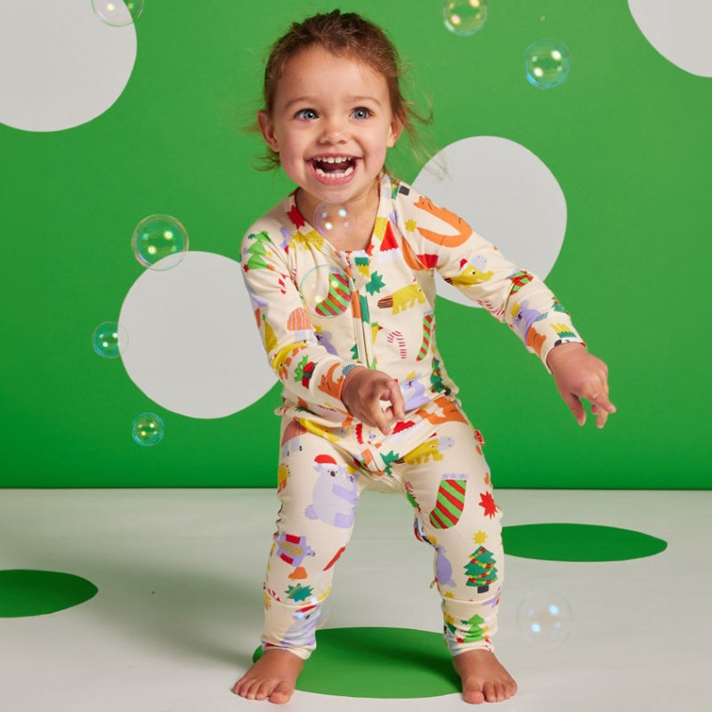 Halcyon Nights LS Romper - Tinsel Tails