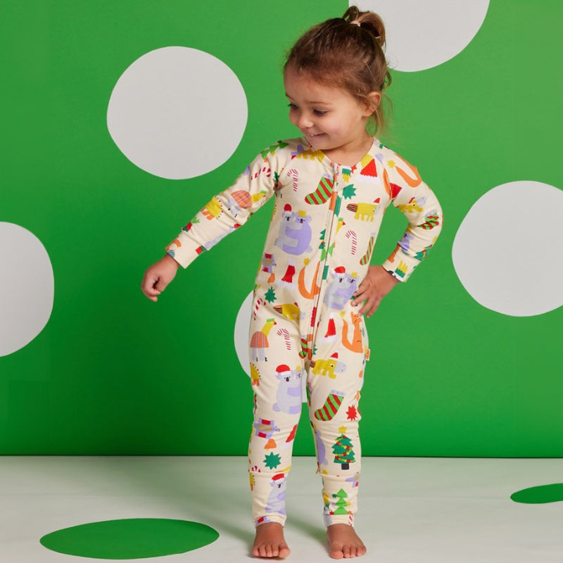 Halcyon Nights LS Romper - Tinsel Tails
