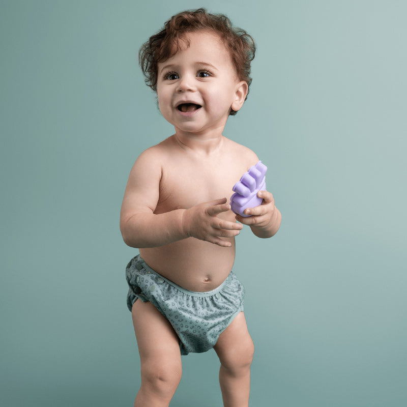 Swim Essentials Swim Nappy - Green Leopard