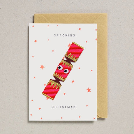 Patch Cards - Christmas Cracker Cracking Christmas