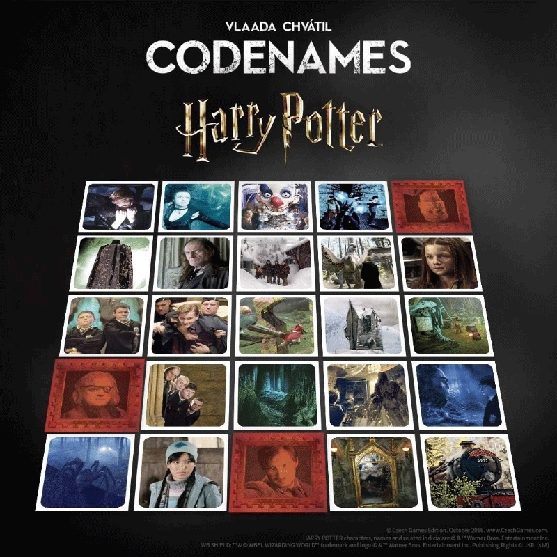 Codenames - Harry Potter