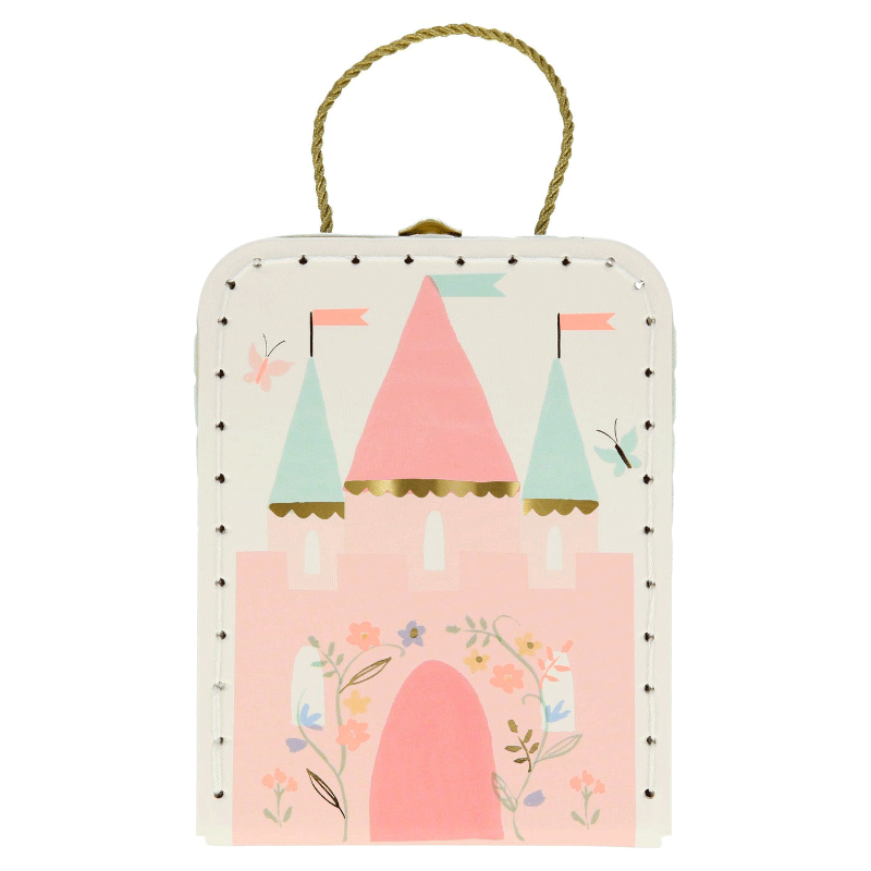 Mini Suitcase Doll - Castle & Princess Cat