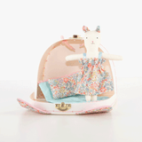 Mini Suitcase Doll - Floral Kitty