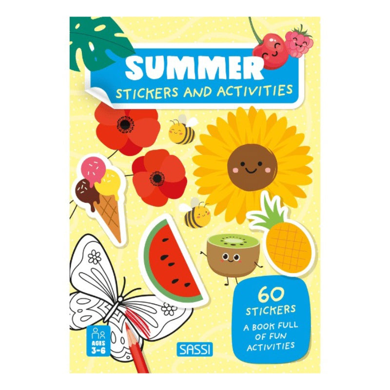 Sassi Stickers & Activities Book - Summer