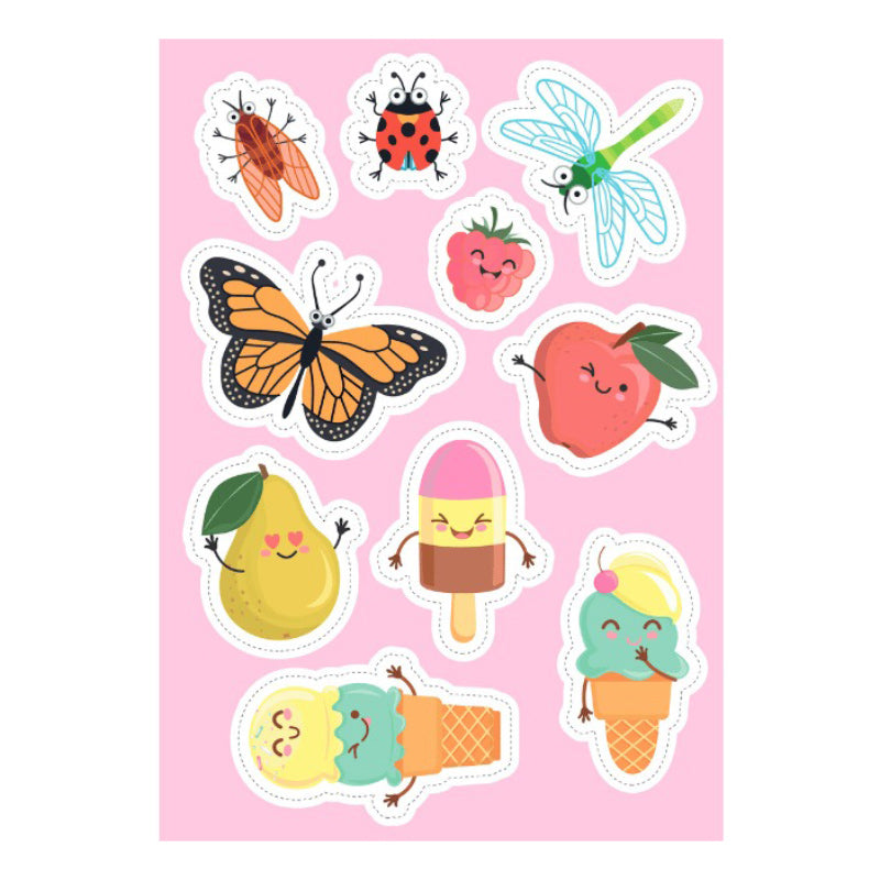 Sassi Stickers & Activities Book - Summer