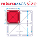 Magna Tiles microMAGS Travel Set - 26PC