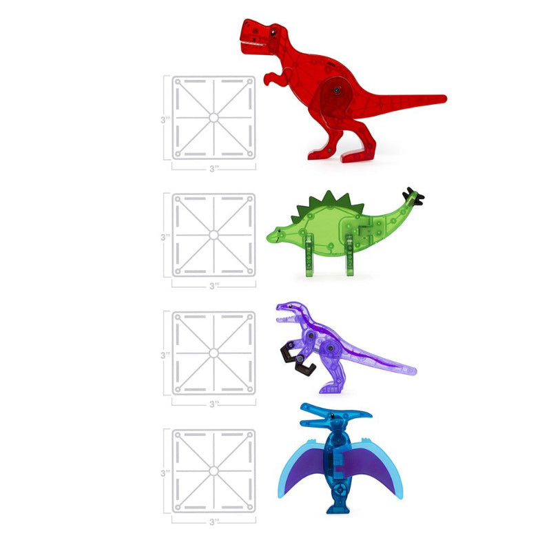Magna Tiles 40PC Dino World