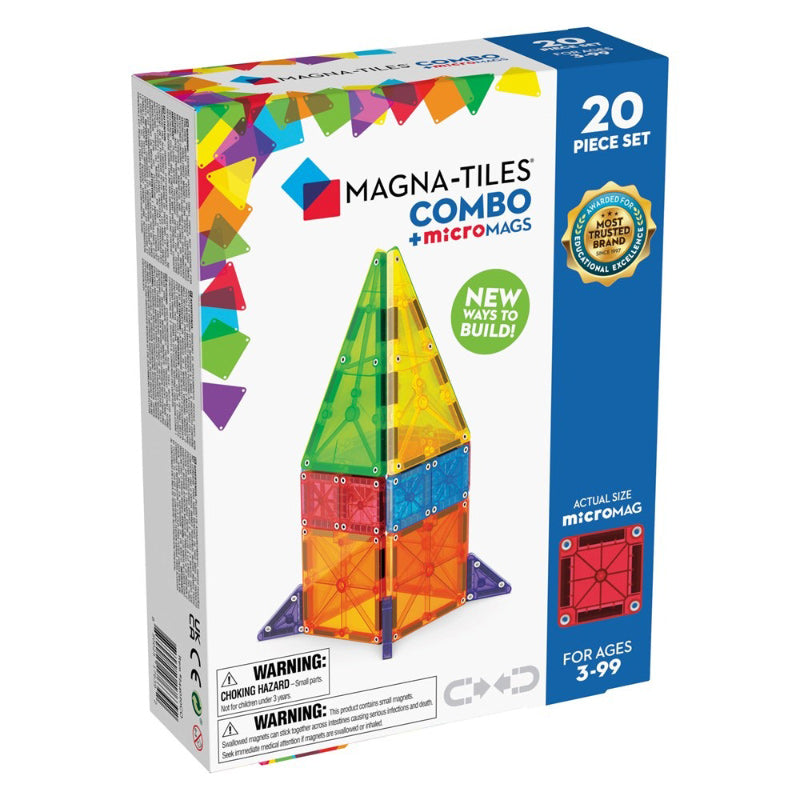 Magna Tiles - Combo/MicroMags 20PC