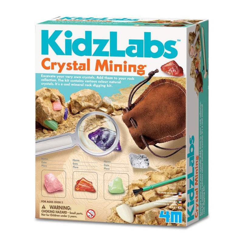 4M - KidzLabs Crystal Mining