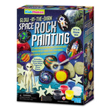 4M - KidzMaker Rock Painting - Space Glow In The Dark