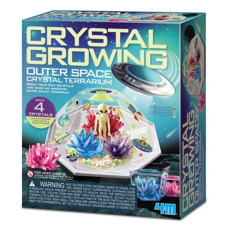 4M - Crystal Growing - Outer Space Terrarium