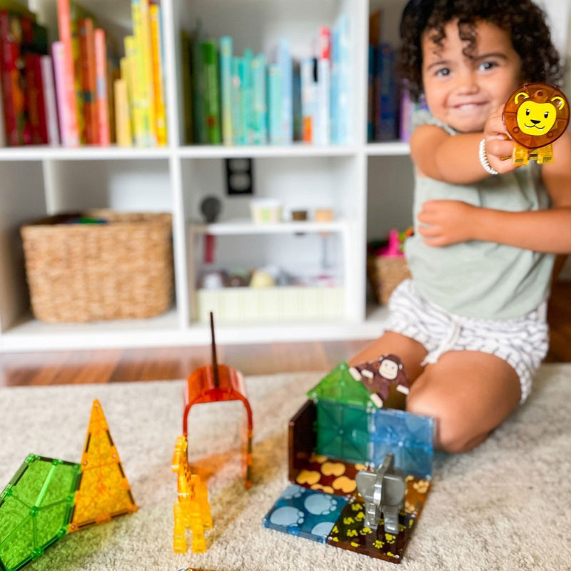 Magna Tiles 25PC Set - Safari Animals