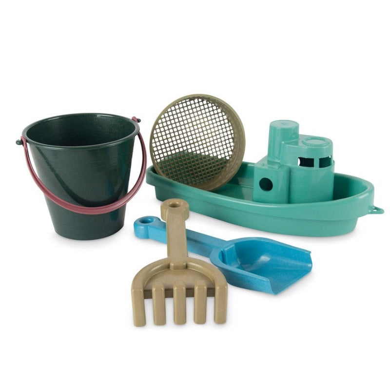 Dantoy Blue Marine Toys - Boat & Sand Set