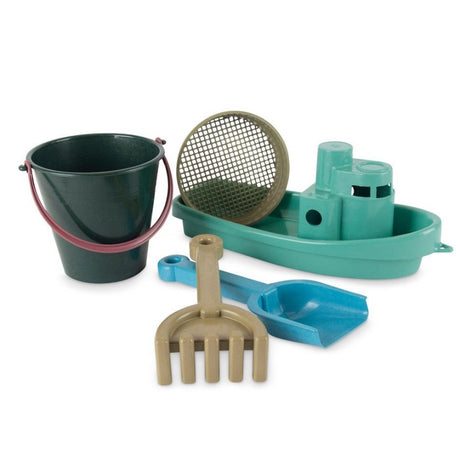 Dantoy Blue Marine Toys - Boat & Sand Set
