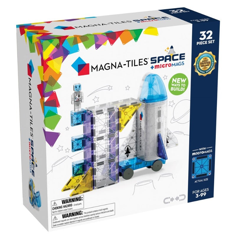 Magna Tiles - 32PC Space/MicroMags