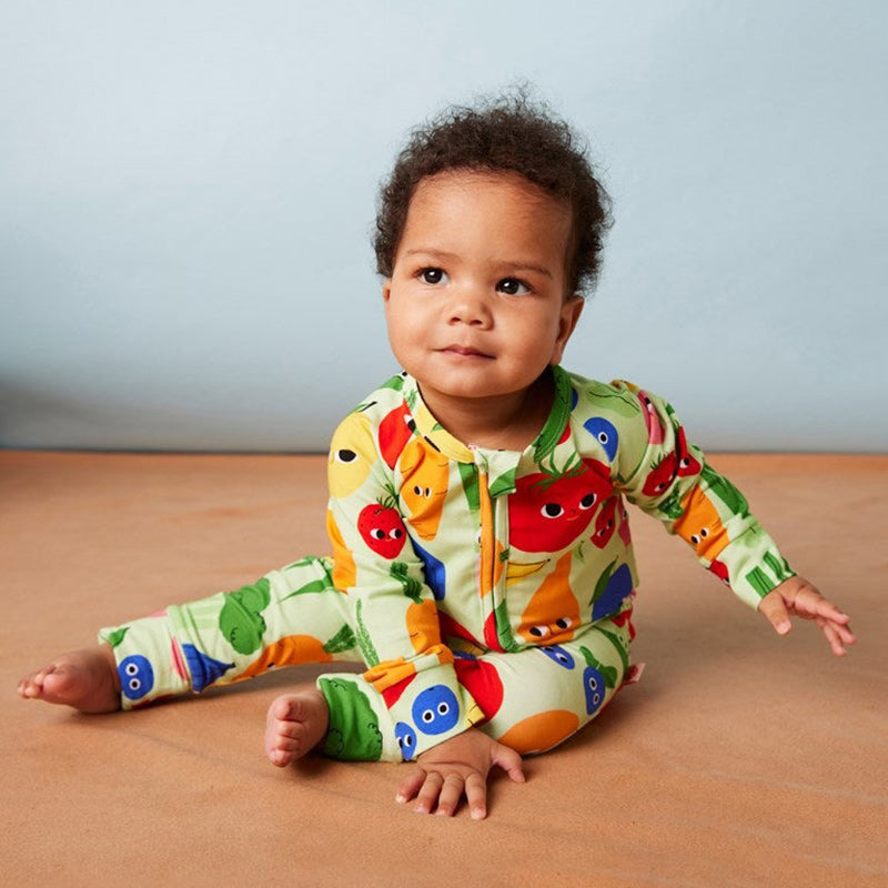 Halcyon Nights LS Romper - Happy Harvest