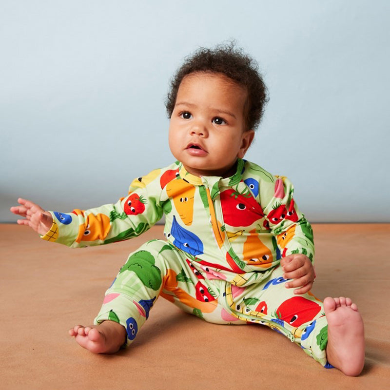 Halcyon Nights LS Romper - Happy Harvest