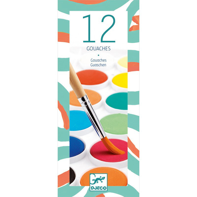 Djeco Classic 12 Colour Palette